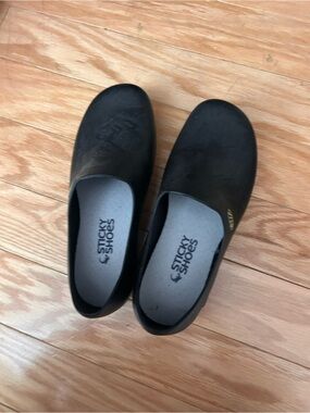 Women's Black Slip-On Clog
